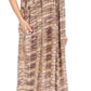 Sakkas Adele Sequin Embroidered Scoop Neck Sleeveless Dress / Cover Up