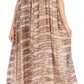 Sakkas Adele Sequin Embroidered Scoop Neck Sleeveless Dress / Cover Up