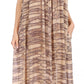 Sakkas Adele Sequin Embroidered Scoop Neck Sleeveless Dress / Cover Up