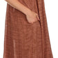Sakkas Adele Sequin Embroidered Scoop Neck Sleeveless Dress / Cover Up