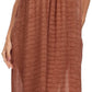 Sakkas Adele Sequin Embroidered Scoop Neck Sleeveless Dress / Cover Up