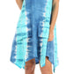 Sakkas Lunna Women's Casual Sleeveless Hi-low V-neck Knit Tie-dye Dress Cover-up