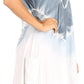 Sakkas Lilla Women's Casual Tie Dye Midi Boho Loose Short Sleeve Knit Dress Pocket