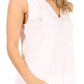 Sakkas Andrea Women's Casual Summer Cover-up Sleeveless Hoodie Dress Knit Tie-dye