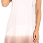 Sakkas Andrea Women's Casual Summer Cover-up Sleeveless Hoodie Dress Knit Tie-dye