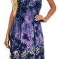 Sakkas Ariel Embroidered Batik Dress
