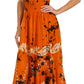 Sakkas Ariel Embroidered Batik Dress