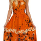 Sakkas Ariel Embroidered Batik Dress