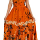 Sakkas Ariel Embroidered Batik Dress