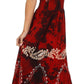 Sakkas Ariel Embroidered Batik Dress