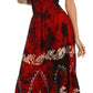 Sakkas Ariel Embroidered Batik Dress