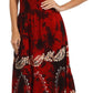 Sakkas Ariel Embroidered Batik Dress