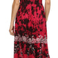 Sakkas Jamilah Gypsy Boho Peasant Batik Dress