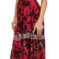 Sakkas Jamilah Gypsy Boho Peasant Batik Dress