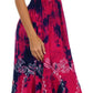 Sakkas Jamilah Gypsy Boho Peasant Batik Dress