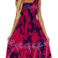Sakkas Jamilah Gypsy Boho Peasant Batik Dress