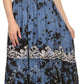 Sakkas Jamilah Gypsy Boho Peasant Batik Dress