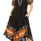 Sakkas Sara Batik CaftanTank Dress / Cover Up