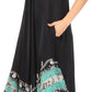Sakkas Sara Batik CaftanTank Dress / Cover Up