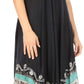 Sakkas Sara Batik CaftanTank Dress / Cover Up