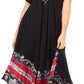 Sakkas Sara Batik CaftanTank Dress / Cover Up