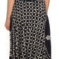 Sakkas Shana Batik Embroidered Handkerchief Hem Adjustable Halter Dress