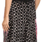 Sakkas Shana Batik Embroidered Handkerchief Hem Adjustable Halter Dress