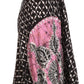Sakkas Shana Batik Embroidered Handkerchief Hem Adjustable Halter Dress