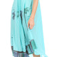 Sakkas Kai Palm Tree Caftan Tank Dress / Cover Up