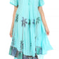 Sakkas Kai Palm Tree Caftan Tank Dress / Cover Up