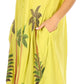 Sakkas Kai Palm Tree Caftan Tank Dress / Cover Up