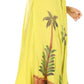 Sakkas Kai Palm Tree Caftan Tank Dress / Cover Up