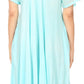 Sakkas Kai Palm Tree Caftan Tank Dress / Cover Up