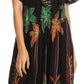 Sakkas Kai Palm Tree Caftan Tank Dress / Cover Up
