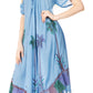 Sakkas Kai Palm Tree Caftan Tank Dress / Cover Up