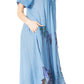 Sakkas Kai Palm Tree Caftan Tank Dress / Cover Up