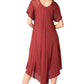 Sakkas Kai Palm Tree Caftan Tank Dress / Cover Up