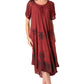 Sakkas Kai Palm Tree Caftan Tank Dress / Cover Up