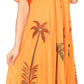 Sakkas Kai Palm Tree Caftan Tank Dress / Cover Up