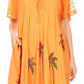 Sakkas Kai Palm Tree Caftan Tank Dress / Cover Up