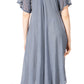 Sakkas Kai Palm Tree Caftan Tank Dress / Cover Up