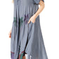 Sakkas Kai Palm Tree Caftan Tank Dress / Cover Up
