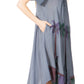 Sakkas Kai Palm Tree Caftan Tank Dress / Cover Up