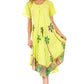 Sakkas Kai Palm Tree Caftan Tank Dress / Cover Up
