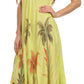 Sakkas Kai Palm Tree Caftan Tank Dress / Cover Up