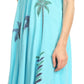 Sakkas Kai Palm Tree Caftan Tank Dress / Cover Up