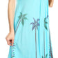 Sakkas Kai Palm Tree Caftan Tank Dress / Cover Up