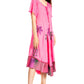 Sakkas Kai Palm Tree Caftan Tank Dress / Cover Up