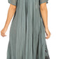 Sakkas Kai Palm Tree Caftan Tank Dress / Cover Up