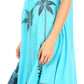 Sakkas Kai Palm Tree Caftan Tank Dress / Cover Up